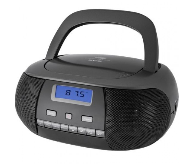 Radio cd player ecg cdr 500 titan, tuner fm cu memorie 20 de posturi