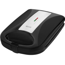 Sandwich maker xxl ecg s 4232 family black, 1200 w, 8 sandvisuri triunghiulare simultan