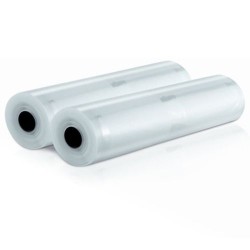 Set 2 role din plastic pentru aparat de vidat alimente, 28 x 300 cm, compatibile eta 1762, 2762, 4762