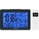 Statie meteo interior-exterior ecg ms 200 grey, senzor extern fara fir, lcd, ceas, alarma