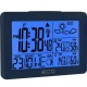 Statie meteo interior-exterior ecg ms 200 grey, senzor extern fara fir, lcd, ceas, alarma