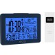 Statie meteo interior-exterior ecg ms 200 grey, senzor extern fara fir, lcd, ceas, alarma