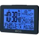 Statie meteo interior-exterior ecg ms 200 grey, senzor extern fara fir, lcd, ceas, alarma