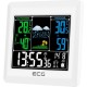 Statie meteo interior-exterior ecg ms 300 white, senzor extern fara fir, lcd color, ceas, alarma