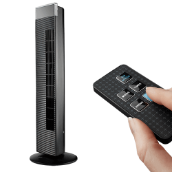 Ventilator turn cu ionizare ecg fs 91 t, 65w, 3 viteze, silentios, telecomanda