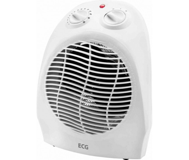 Aeroterma electrica ECG TV 3030 Heat R, 2000 W, 2 viteze, 3 moduri de functionare, termostat, alb