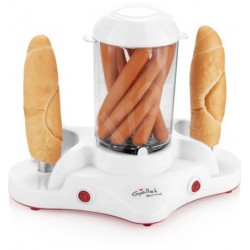 Aparat de preparat Hot Dog GALLET Gourmet MAH502, 380 W, 2 tepuse, accesorii pentru oua Aparat de preparat Hot Dog GALLET Gourmet MAH502, 380 W, 2 tepuse, accesorii pentru oua