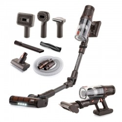 Aspirator vertical 3 in 1 ETA Terier 5247 90000, motor digital 500 W, baterie Li-Ion 25,2 V, afisaj OLED, maro