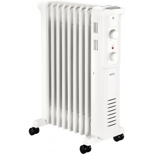 Calorifer electric cu ulei ECG OR 2090, 9 elementi, 2000 W, 3 trepte de putere