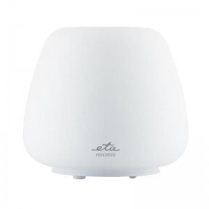 Difuzor de aroma ETA Aromai 3634 90010, 0.09 l, 5 W, pulverizare prin ultrasunete, iluminare colorata, sticla