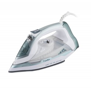Fier de calcat ETA Tiara II 2269 90000, 2400 W, 450 ml, 140 g/min, talpa Eloxium