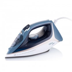 Fier de calcat Gallet Jullie FAR 806, 2200 W, 300 ml, 140 g/min, talpa ceramica, alb cu albastru Fier de calcat Gallet Jullie FAR 806, 2200 W, 300 ml, 140 g/min, talpa ceramica, alb cu albastru