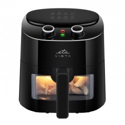 Friteuza cu aer cald ETA Vista 0168 90000, 1300W, 4.3 litri, timer 0-30 min, negru Friteuza cu aer cald ETA Vista 0168 90000, 1300W, 4.3 litri, timer 0-30 min, negru