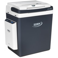 Lada frigorifica auto si camping ZORN Z 32 LNP, 29 litri, alimentare 12V/230V + acumulator extern Li-ion 20.8 Ah, racire-incalzire, alb-gri Lada frigorifica auto si camping ZORN Z 32 LNP, 29 litri, alimentare 12V/230V + acumulator extern Li-ion 20.8 Ah, racire-incalzire, alb-gri