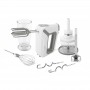 Mixer de mana 5 in 1 ETA Lento 2051 90000, 600 W, 4 viteze, impuls vitezxa maxima, gri/alb