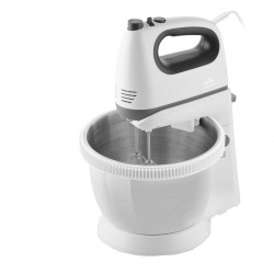 Mixer de mana cu bol ETA Crema II 2052 90000, 400 W, 3.4 L, 5 viteze, functie Turbo, alb Mixer de mana cu bol ETA Crema II 2052 90000, 400 W, 3.4 L, 5 viteze, functie Turbo, alb