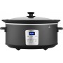 Oala electrica Slow cooker ECG PH 6530 Master, 6.5 litru, 270 W, vas ceramic, afisaj LED