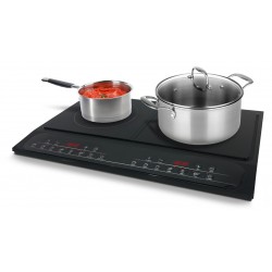 Plita cu inductie MICHELINO 74301, 2 zone, 2000+1500W, control digital, 8 niveluri de incalzire Plita cu inductie MICHELINO 74301, 2 zone, 2000+1500W, control digital, 8 niveluri de incalzire