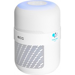 Purificator de aer ECG AP1 Compact Pearl, 30 W, Wi-Fi, 3 viteze, ionizare, aromaterapie, alb