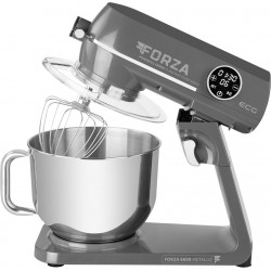Robot de bucatarie ECG FORZA 6600 Metallo Scuro, 1800 W, 6,5 litri, LCD, sistem de amestecare planetar Robot de bucatarie ECG FORZA 6600 Metallo Scuro, 1800 W, 6,5 litri, LCD, sistem de amestecare planetar