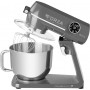 Robot de bucatarie ECG FORZA 6600 Metallo Scuro, 1800 W, 6,5 litri, LCD, sistem de amestecare planetar