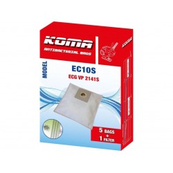 Set saci aspirator EC10S, 5 bucati plus microfiltru universal
