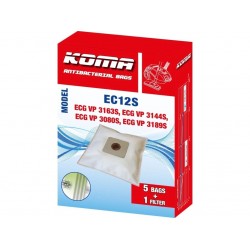 Set saci aspirator EC12S, 5 bucati plus microfiltru universal