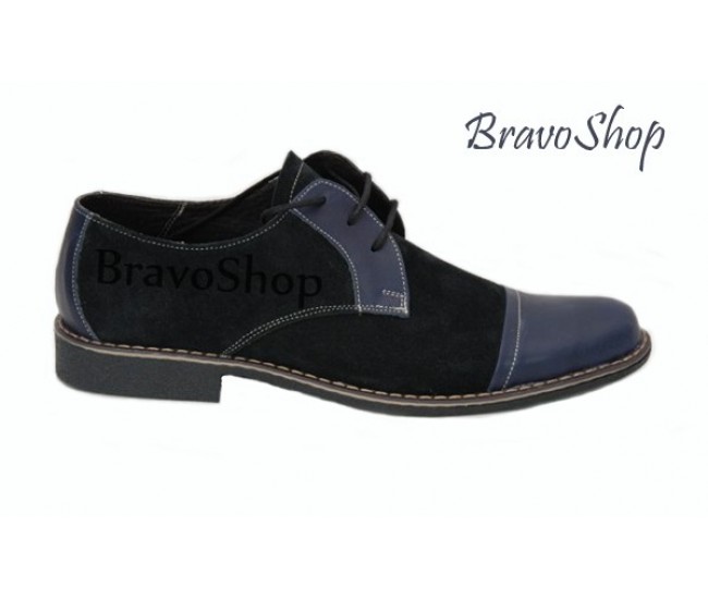 Pantofi barbati casual-eleganti din piele naturala Rovi Design P45 Pantofi barbati casual-eleganti din piele naturala Rovi Design P45