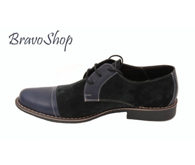 Pantofi barbati casual-eleganti din piele naturala Rovi Design P45 Pantofi barbati casual-eleganti din piele naturala Rovi Design P45