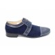 Pantofi bleumarin barbati casual - eleganti din piele naturala - Made in Romania Pantofi bleumarin barbati casual - eleganti din piele naturala - Made in Romania
