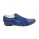 Pantofi bleumarin barbati casual - eleganti din piele naturala - Made in Romania