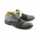 Pantofi gri barbati casual - eleganti din piele naturala Pantofi gri barbati casual - eleganti din piele naturala