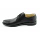 Pantofi negri barbati casual - eleganti din piele naturala EZELBOX