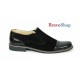 Pantofi negri barbati casual-eleganti din piele naturala - Made in Romania Pantofi negri barbati casual-eleganti din piele naturala - Made in Romania