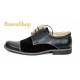Pantofi negri barbati casual-eleganti din piele naturala - Made in Romania Pantofi negri barbati casual-eleganti din piele naturala - Made in Romania