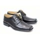 Pantofi negri eleganti barbatesti din piele naturala cu siret - Made in Romania Pantofi negri eleganti barbatesti din piele naturala cu siret - Made in Romania
