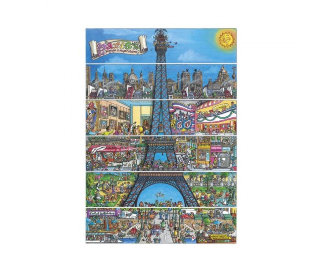 Puzzle Turnul Eiffel, 500 piese - DINO TOYS