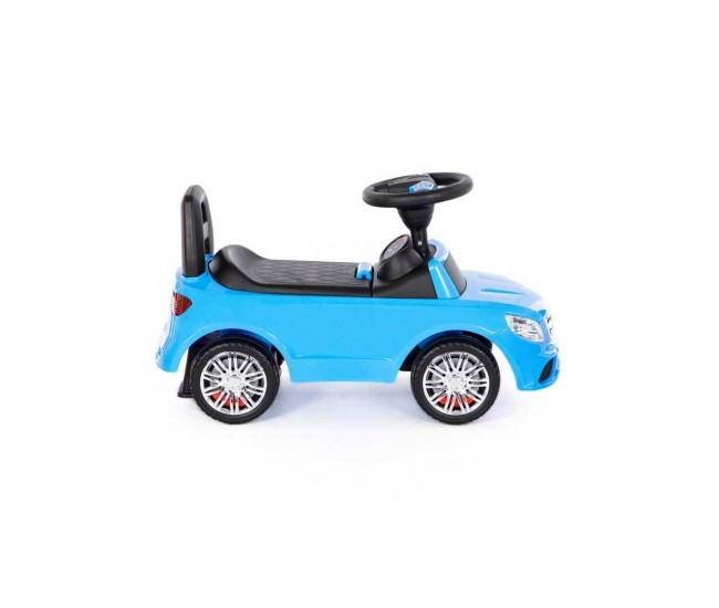 Masinuta - Supercar, albastra, fara pedale, 66x28.5x30 cm, Polesie