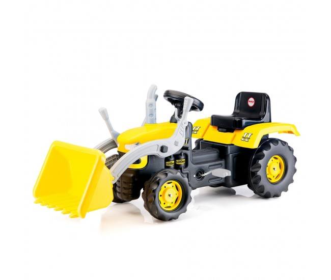 Tractor excavator cu pedale, 53x113x45cm - Dolu