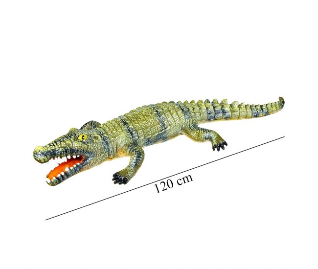 Crocodil din PVC, 120 cm