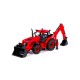 Tractor-excavator cu incarcator, 31x15x14.5 cm, Polesie