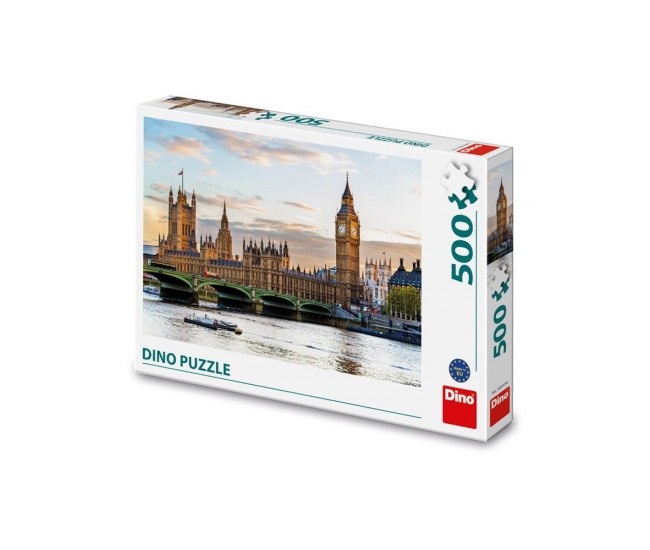 Puzzle Palatul Westminster, 500 piese - DINO TOYS