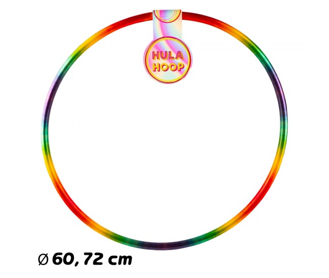 Cerc Hula Hoop, 60-72 cm, 36 buc/set