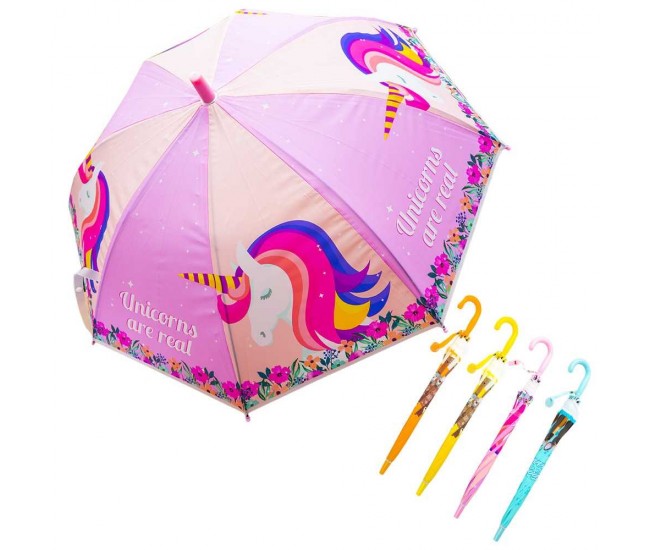 Umbrela copii, cu desene, 82 cm
