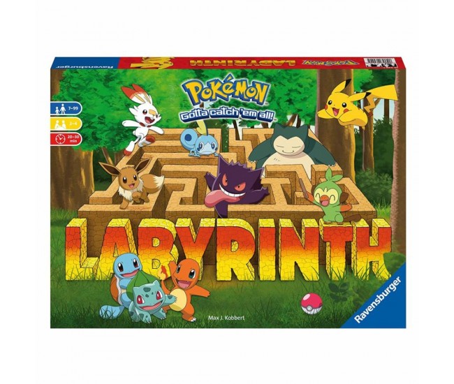 Labyrinth Pokemon, multilingv, 7+ ani - RAVENSBURGER