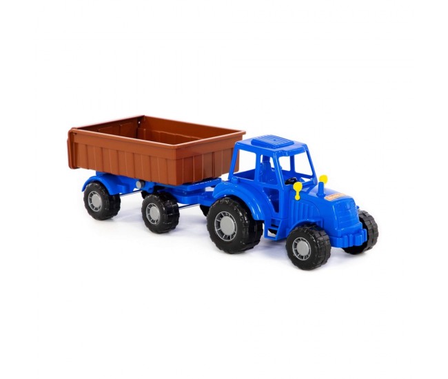 Tractor cu remorca, 44.7x13.4x13.5 cm, Polesie