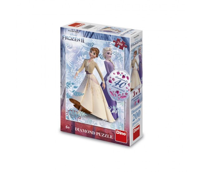 Puzzle Frozen, 200 piese - DINO TOYS