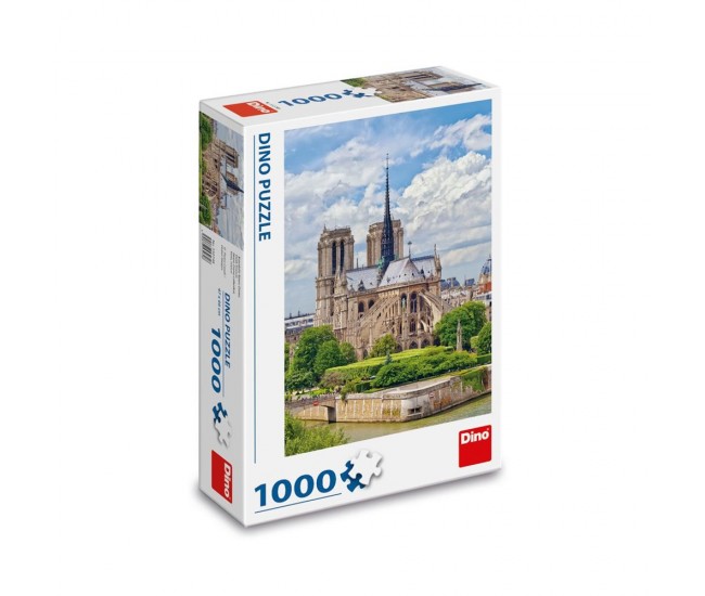 Puzzle Catedrala Notre-Dame, 1000 piese - DINO TOYS