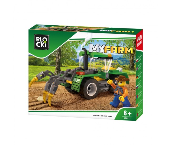 Blocki My Farm, Tractor cu plug