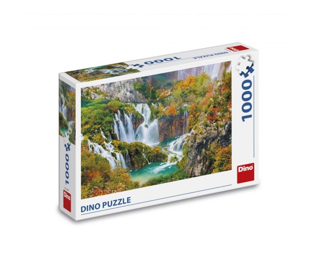 Puzzle lacurile Plitvice, 1000 piese - DINO TOYS